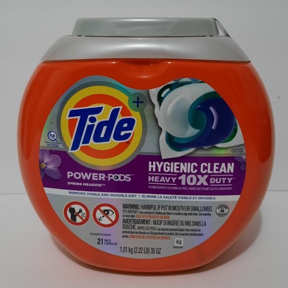 TIDE Other Tide Laundry Detergent Power Pods Hygienic Clean Heavy X